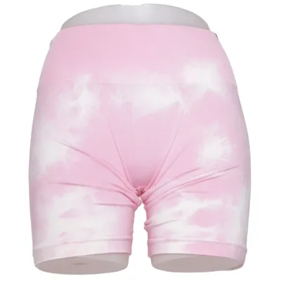 Short de compression (Rose, Blanc) de Oace Élasthane, Polyamide