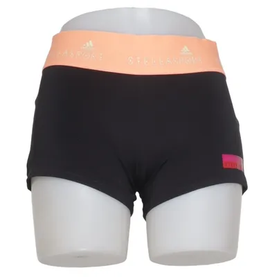 Träningsshorts (Svart, Orange) från Stella Sport x Adidas Elastan, Återvunnen polyester