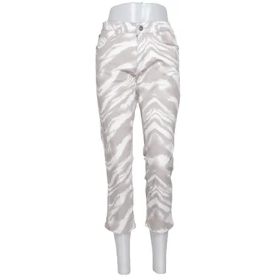 Byxor (Beige, Vit) från Para Mi Bomull, Elastan, Polyester