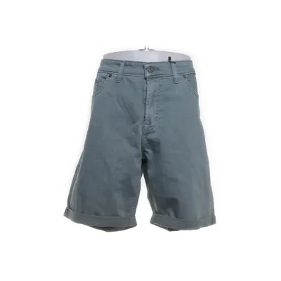 Denim shorts (Groen) van Dressmann Katoen, Elastaan, Polyester