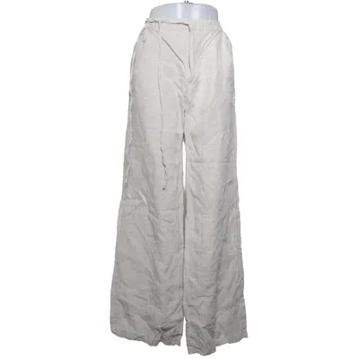 Palazzo broek (Beige) van Pull & Bear Linnen