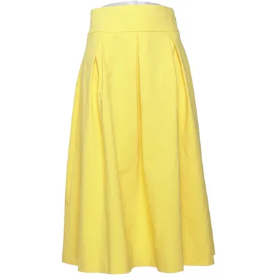 Jupe (Jaune) de Lui e Lei Coton, Élasthane, Polyester