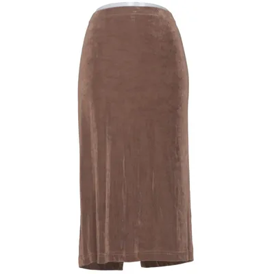 Maxi skirt (Brown) from Kim & Co Acetate, Elastane