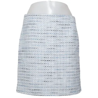 Rok (Blauw, Wit, Zwart) van Helline Acryl, Katoen, Viscose