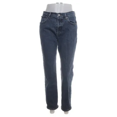 Spijkerbroek (Blauw) van Mango Denim Katoen, Elastaan