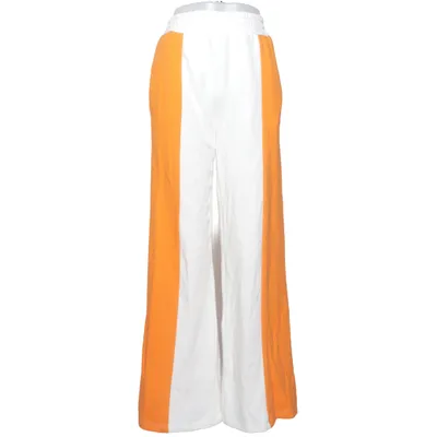 Sweatpants (Orange, Hvid) fra Lumina Bomuld, Polyester