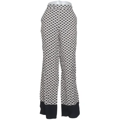 Palazzobyxor (Svart, Vit) från Zara Polyamid, Viskos