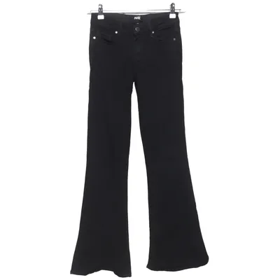 Spijkerbroek (Zwart) van Paige Katoen, Elastaan, Polyester, Viscose