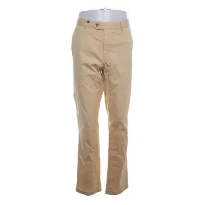 Chinos (Geel) van Floris Duetz Katoen, Polyester