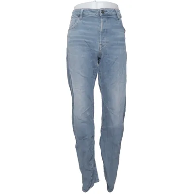 Spijkerbroek (Blauw) van G-Star Raw Katoen, Elastaan, Leer, Polyester