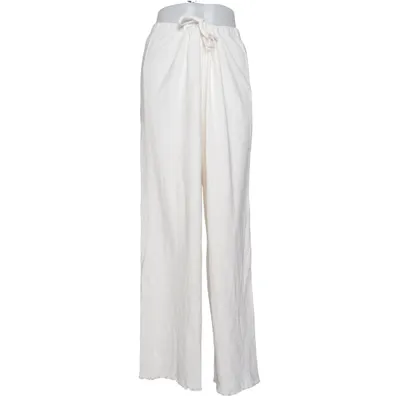 Palazzobyxor (Vit) från Lager 157 Bomull
