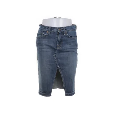 Jeanskjol (Blå) från 7 for All Mankind Bomull, Elastan