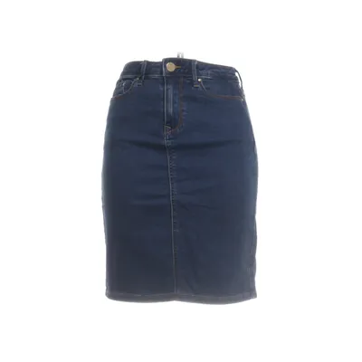 Jeanskjol (Blå) från VILA Bomull, Polyester