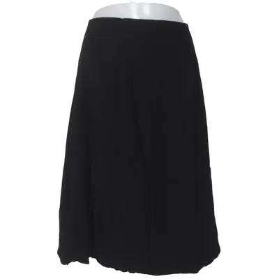 Jupe (Noir) de Pinko Viscose, Laine