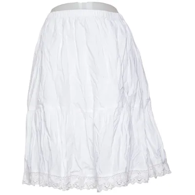 Jupe longue (Blanc) de Lange Coton