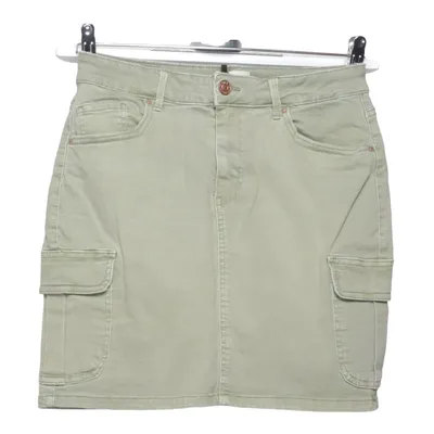 Jupe en jean (Vert) de ONLY Blue Denim Coton