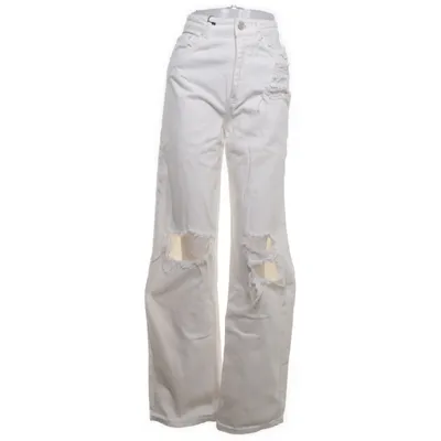 Jeans (Hvid) fra Pull & Bear Bomuld