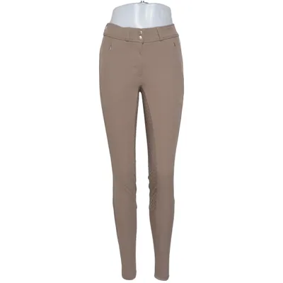 Pantalon d'équitation (Marron) de CRW Élasthane, Polyester recyclé