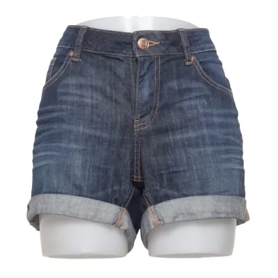 Short en jean (Bleu) de Denim by Lindex Coton, Élasthane