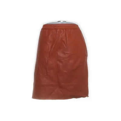 Leren rok (Bruin) van Coster Copenhagen Polyester, Leer