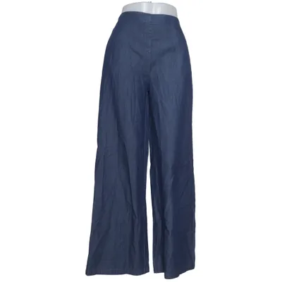 Palazzobyxor (Blå) från Zign Lyocell, Återvunnen bomull