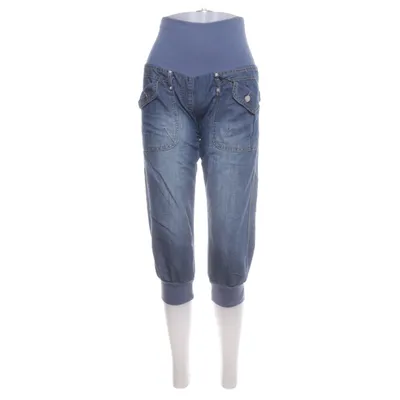 Three-quarter pants (Blue) from Revers Jeans Cotton, Polyester