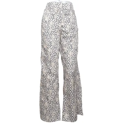Palazzobukser (Beige, Sort) fra H&M Conscious Collection Exclusive Polyester