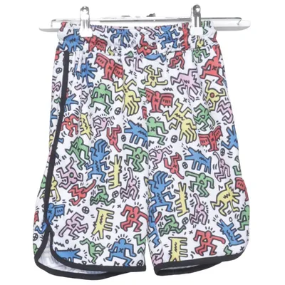 Træningsshorts (Hvid, Flerfarvet) fra Keith Haring