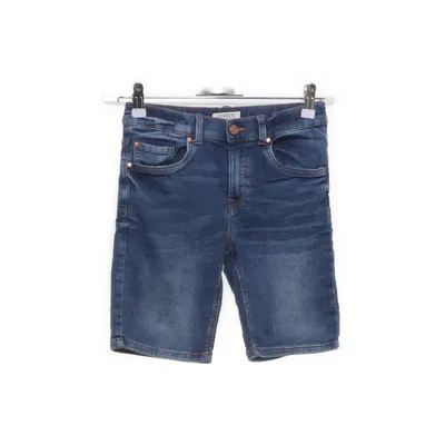 Jeansshorts (Blå) från Lindex Bomull, Elastan, Polyester