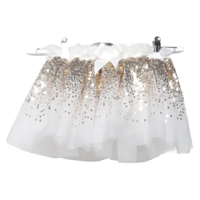 Tulle skirt (White, Gold) from Great Pretenders Polyester