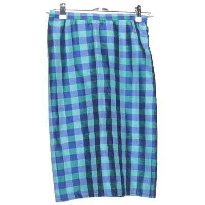 Jupe (Bleu, Vert) de Josephine Modeller