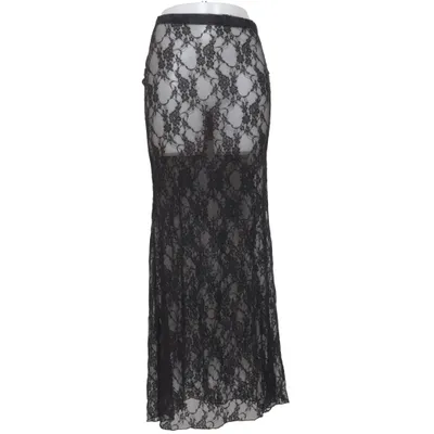 Jupe longue (Noir) de Boohoo
