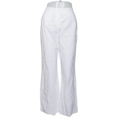 Palazzobyxor (Vit) från M&S Woman Linne, Viskos