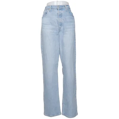 Jeans (Ribcage Straight) from Levi Strauss & Co Cotton, Elastane