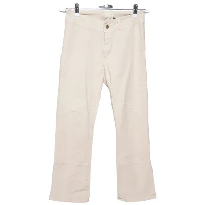 Chinos (Beige) van DoRose Katoen, Elastaan