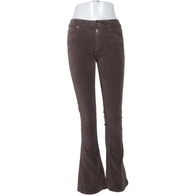 Corduroy pants (Brown) from Fira Cotton, Elastane