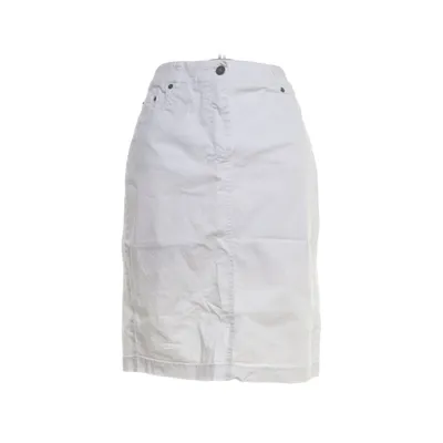 Denim skirt (White) from Golléhaug Cotton, Elastane