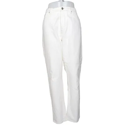 Spijkerbroek (Wit) van Perfect Jeans Gina Tricot Katoen