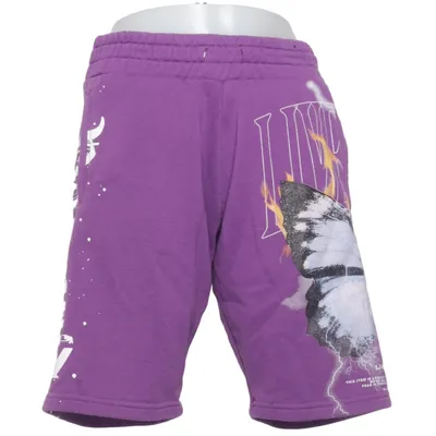 Sweat shorts (Purple, Multicolored) from Black Squad Cotton, Polyester