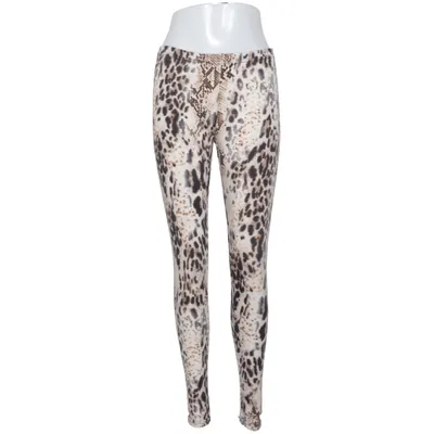 Leggings (Beige, Svart, Brun) från Topeco Elastan, Polyester