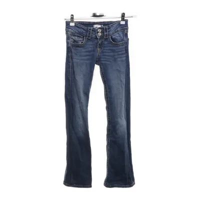 Spijkerbroek (Blauw) van Gina Tricot Katoen, Elastaan