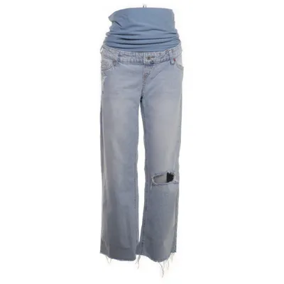 Vente jeans (Blå) fra H&M Mama Bomuld, Elastan