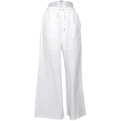 Byxor (Vit) från Shein Bomull, Polyester