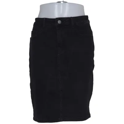 Jeanskjol (Svart) från Vero Moda Denim Ekologisk bomull