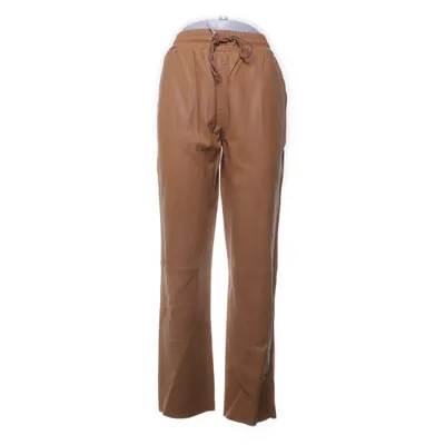 Læderbukser (Orange) fra Notes du Nord Polyester, Læder