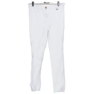 Pantalon d'équitation (Blanc) de CRW Classic Riding Wear Coton, Élasthane