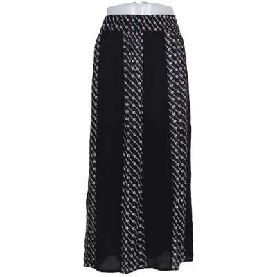 Maxi skirt (Black, White) from Adia Viscose