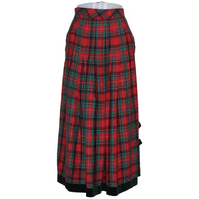 Kjol (Röd, Grön, Svart, Flerfärgad) från Sportalm Viskos, Ull