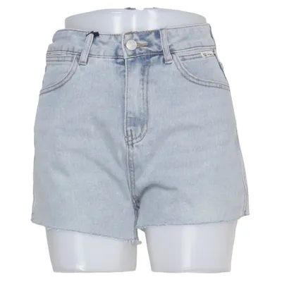 Denim shorts (Blauw) van Fashion Jeans Katoen, Elastaan, Polyester