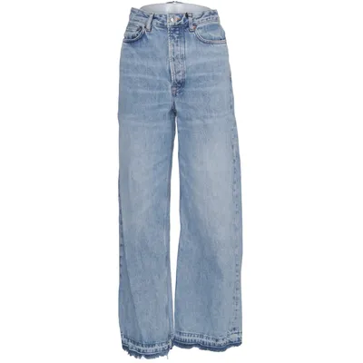 Jeans (Blå) från Samsøe & Samsøe Ekologisk bomull, Återvunnen bomull